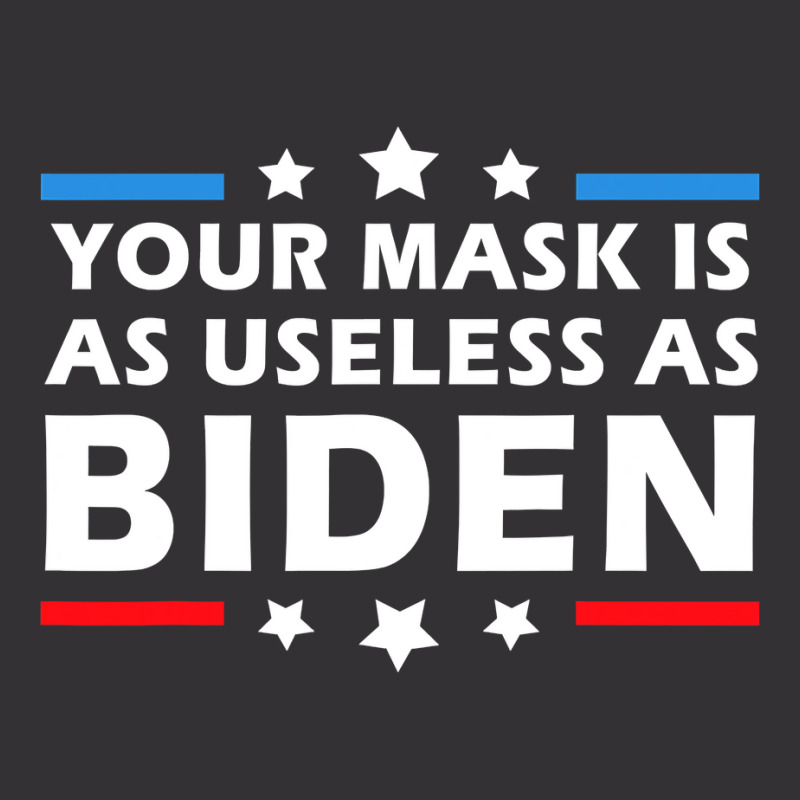 Mens Your Mask Is As Useless As Joe Biden Sucks Funny Political T Shir Vintage Hoodie And Short Set | Artistshot