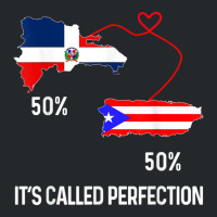 Half Puerto Rican Half Dominican Flag Map Combined Pr Rd T Shirt Crewneck Sweatshirt | Artistshot