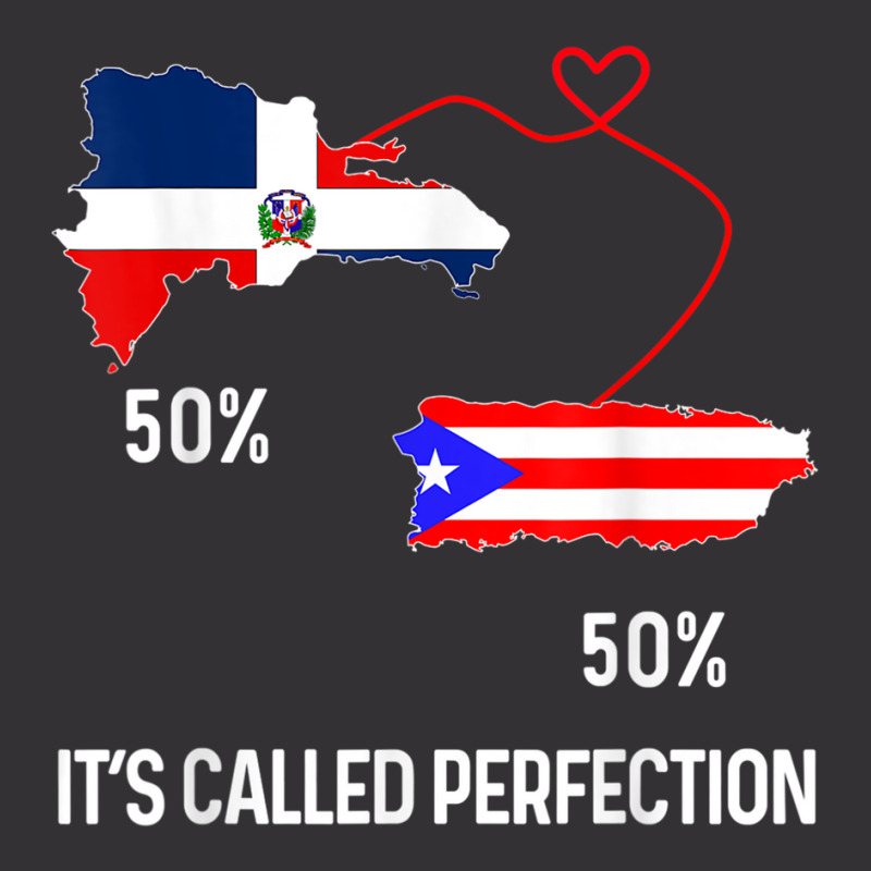 Half Puerto Rican Half Dominican Flag Map Combined Pr Rd T Shirt Vintage Hoodie And Short Set by cm-arts | Artistshot