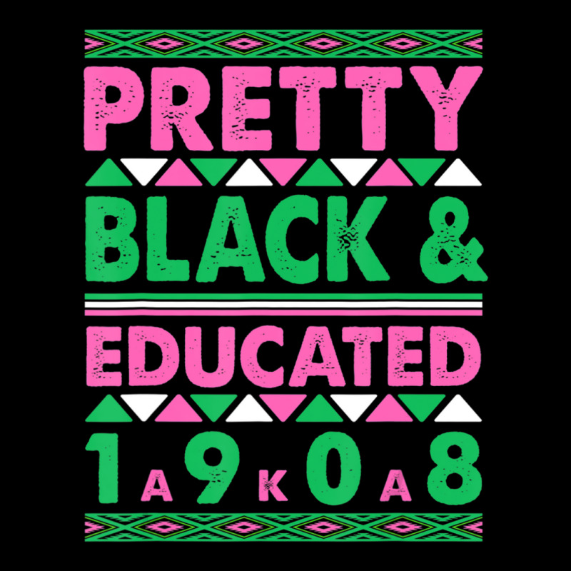 Pretty Black And Educated J15 Founder's Day Aka Women Pocket T-shirt | Artistshot