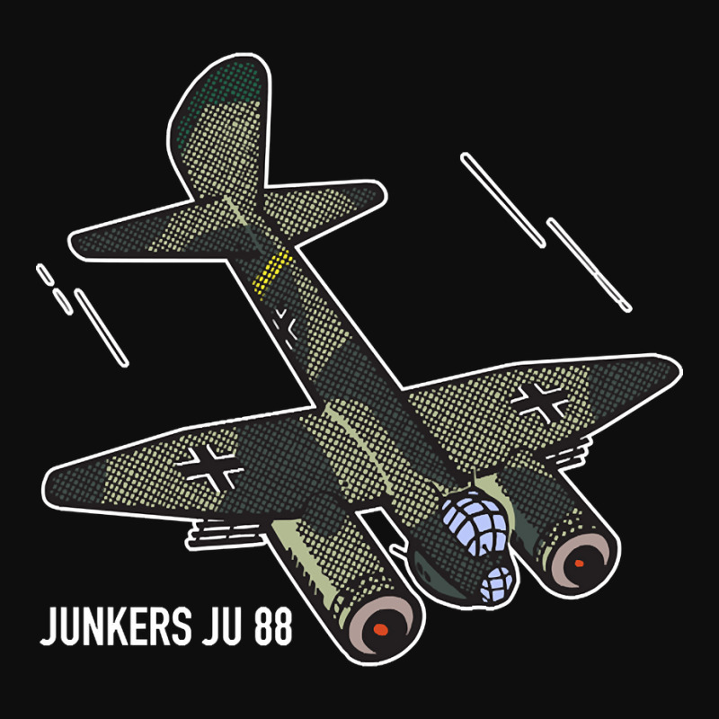 Ju 88 German Ww2 Cartoon Plane Art Crop Top by Kanmosrin52 | Artistshot