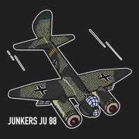 Ju 88 German Ww2 Cartoon Plane Art Ladies Polo Shirt | Artistshot