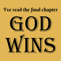 I've Read The Final Chapter God Wins Christian Faith Vintage Hoodie And Short Set | Artistshot