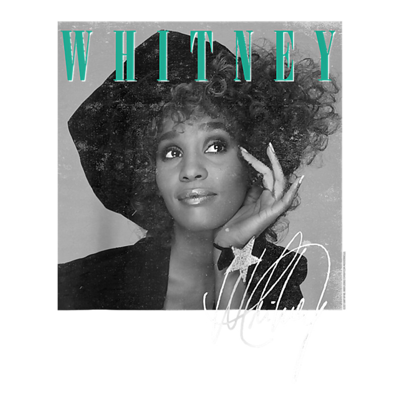 Whitney Houston Shooting Star Raglan Baseball Tee Sticker | Artistshot