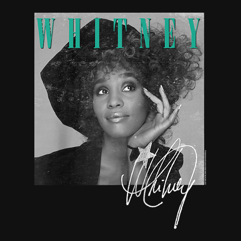 Whitney Houston Shooting Star Raglan Baseball Tee License Plate Frame | Artistshot