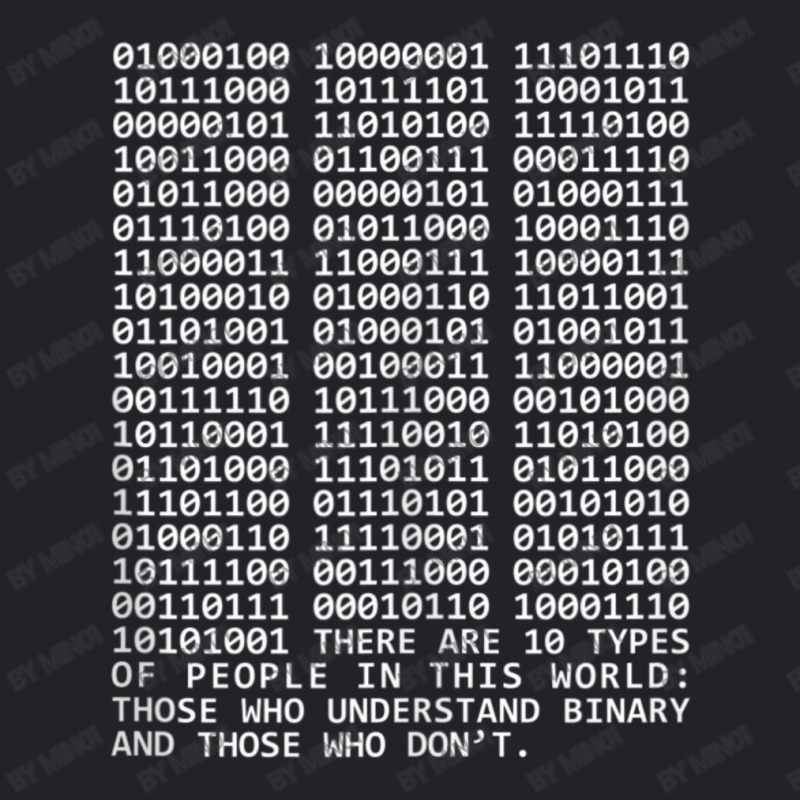 There Are 10 Kinds Of People Binary Computer Geeks Youth Tee by Min01 | Artistshot