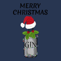 Merry Christmas Fun & Gift Gin And Tonic Drink Christmas Word Game T S Ladies Denim Jacket | Artistshot