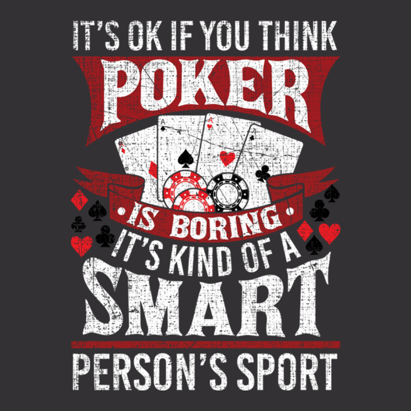 Funny Poker Smart Sport Distressed Texas Hold Em Card Game Pullover Ho Vintage Hoodie And Short Set by cm-arts | Artistshot