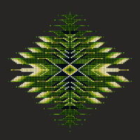 Native Style Green Sunburst, Native Style Green Sunburst Art, Native S Ladies Fitted T-shirt | Artistshot