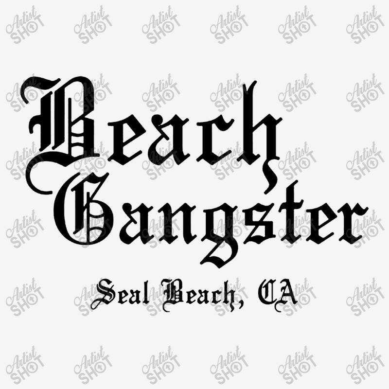 Beach Gangster Surfer Summer Metal Print Square | Artistshot