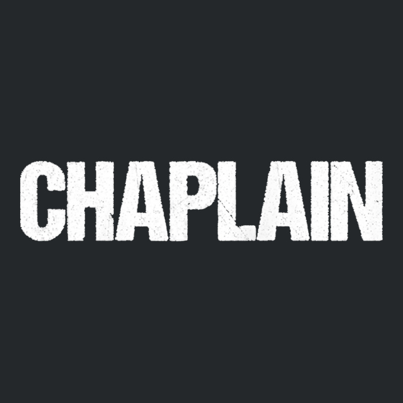 Chaplain Simple Title Raglan Baseball Tee Crewneck Sweatshirt by cm-arts | Artistshot