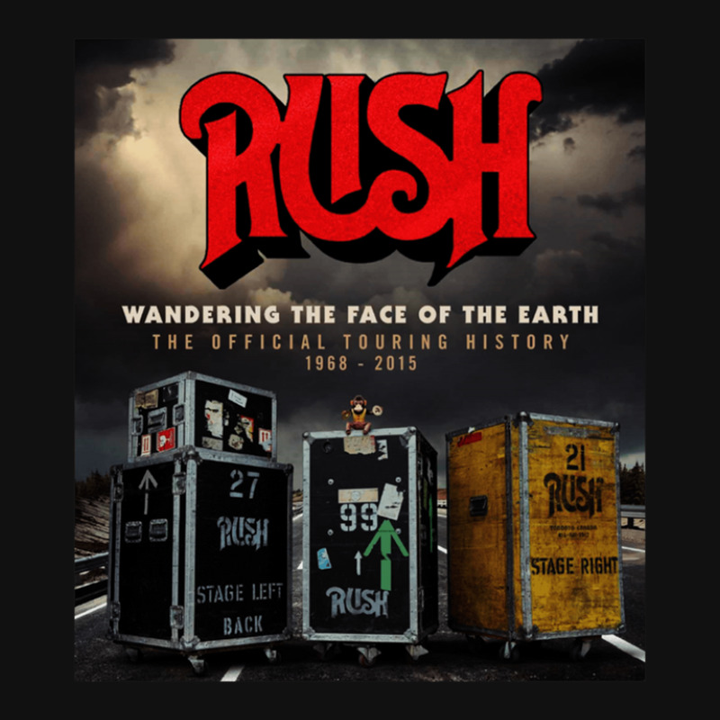 Rush' Wandering The Of The Earth Portrait Canvas Print | Artistshot