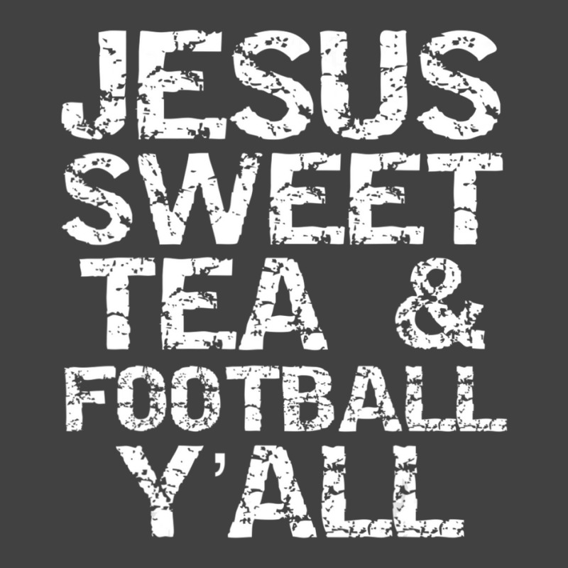 Jesus Sweet Tea & Football Y'all Southern Christian Vintage T-Shirt by thangdinhsinhelf | Artistshot