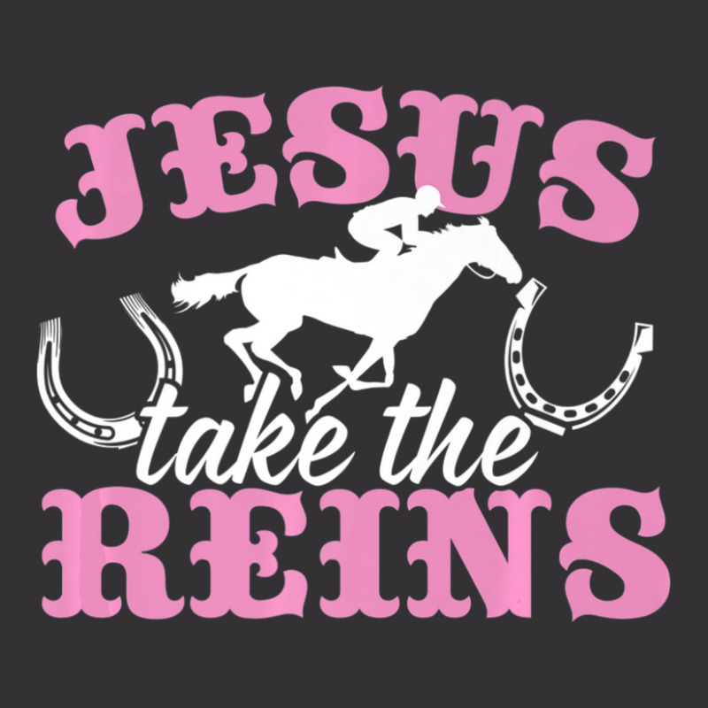 Jesus Take The Reins Christian Vintage Short | Artistshot