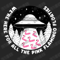 Ufo Alien Abduction Pink Flamingo Pool Float Fan Unisex Hoodie | Artistshot