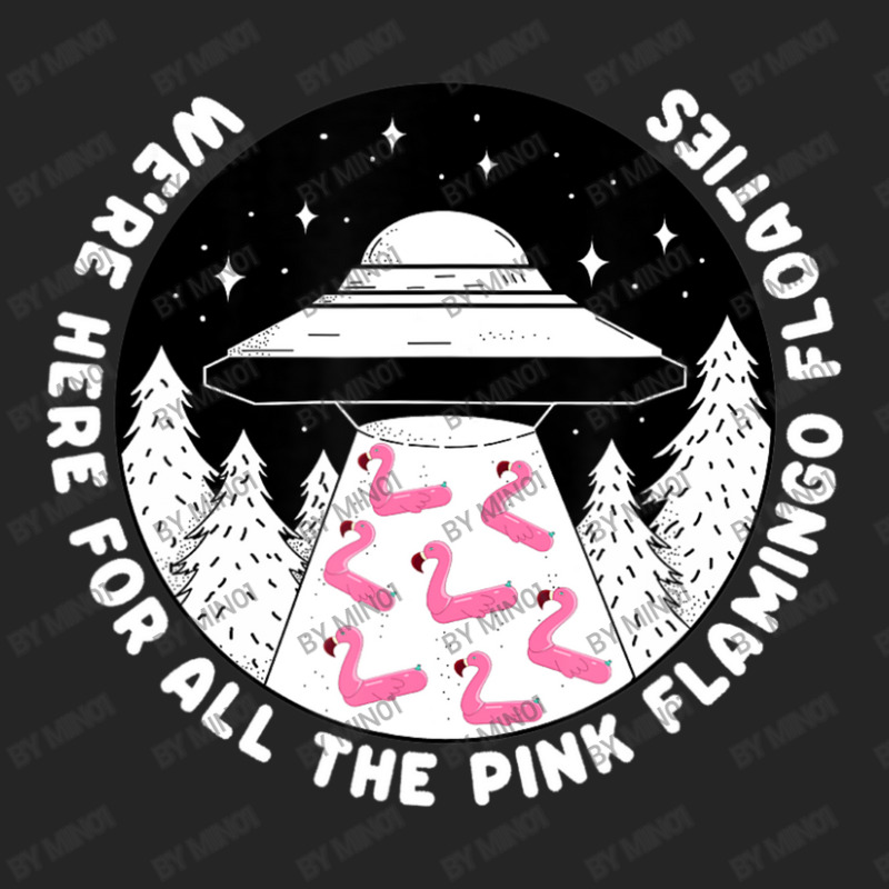 Ufo Alien Abduction Pink Flamingo Pool Float Fan Unisex Hoodie | Artistshot