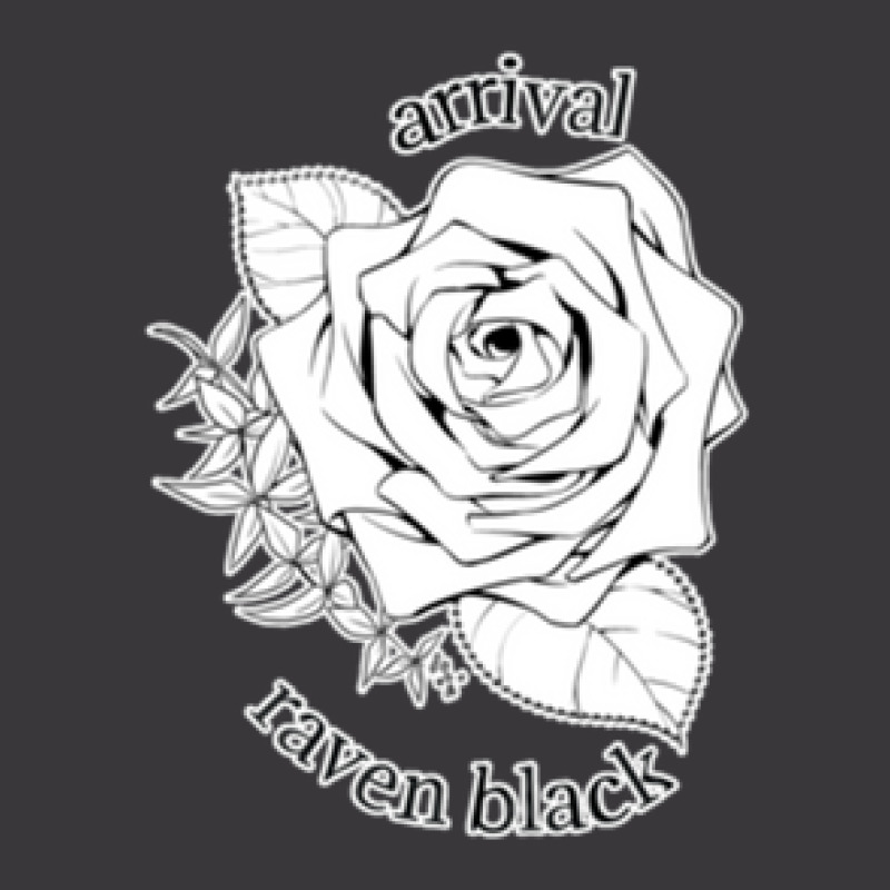 Raven Black Arrival Rose 1 Ladies Curvy T-Shirt by MickeyRobison | Artistshot