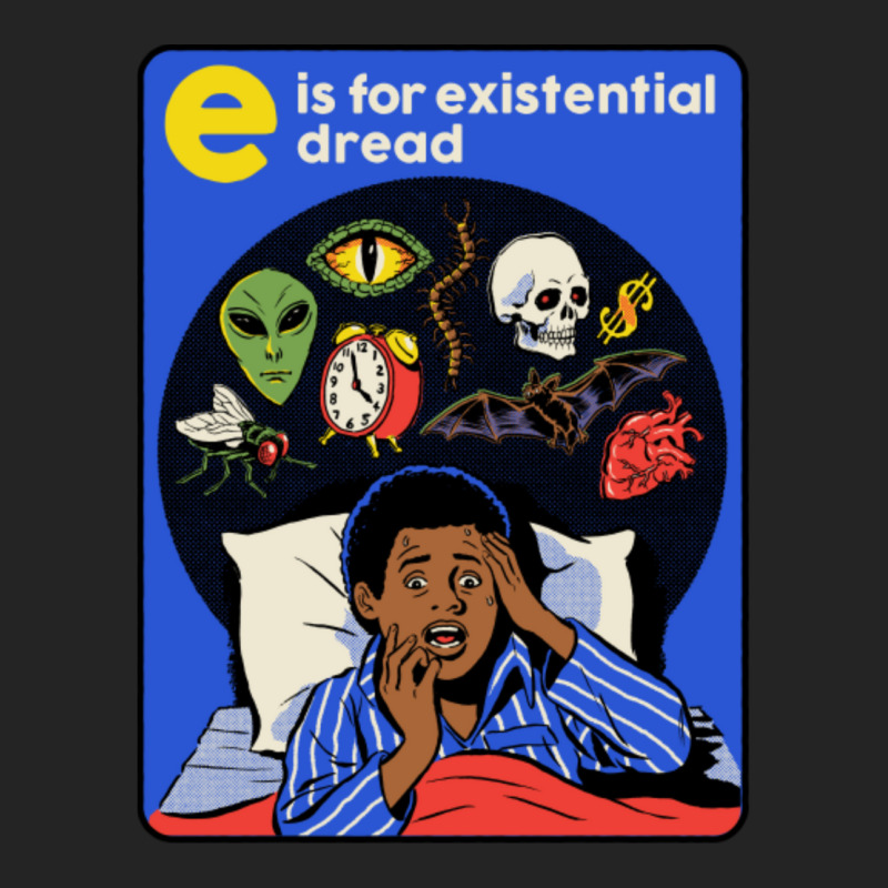 E Is For Existential Dread 3/4 Sleeve Shirt by cm-arts | Artistshot