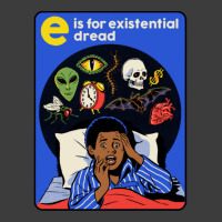 E Is For Existential Dread Men's Polo Shirt | Artistshot