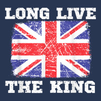 Long Live The King England Uk British Crown Support Flag T Shirt Men Denim Jacket | Artistshot