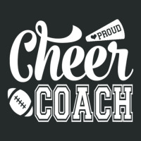 Proud Cheer Coach Megaphone & Football Cheer Coach Women's Triblend Scoop T-shirt | Artistshot