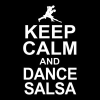 Keep Calm And Dance Salsa Salsa Dancer Men's Long Sleeve Pajama Set | Artistshot