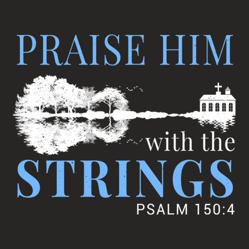 Praise Him With The Strings Ladies Fitted T-Shirt by JilmarM.Perez | Artistshot