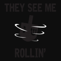 Hanukkah 2020 Dreidel Game Gift They See Me Rollin_ Jewish T-shirt Crop Top | Artistshot