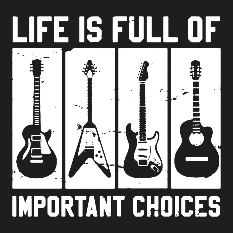 Life Is Full Of Important Choices Classic T-shirt by atereabag | Artistshot