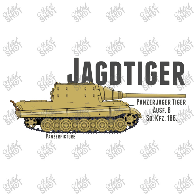 Jagdtiger Women's V-Neck T-Shirt by gemuruhe | Artistshot