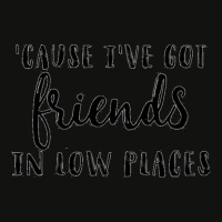 Friends In Low Places Scorecard Crop Tee | Artistshot