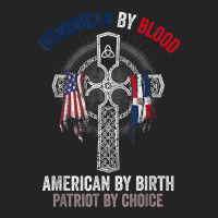 Dominican By Blood American By Birth Dominican Republic Flag T Shirt 3/4 Sleeve Shirt | Artistshot