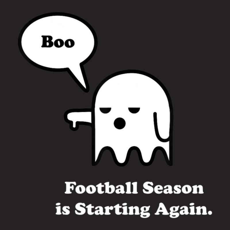 I Hate Football Halloween Ghost Boo Vintage Cap by cm-arts | Artistshot