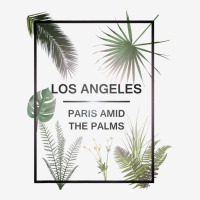 Awesome Trendy  Los Angeles Paris Amid The Palms T Shirt Adjustable Cap | Artistshot