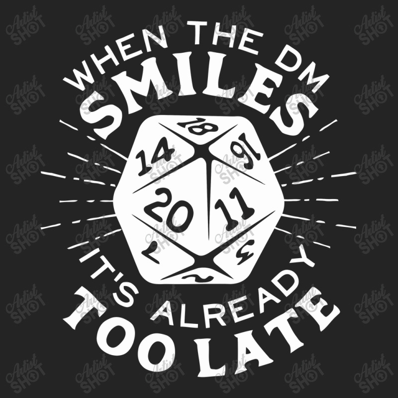 When The Dm Smiles It's Already Too Late 3/4 Sleeve Shirt | Artistshot