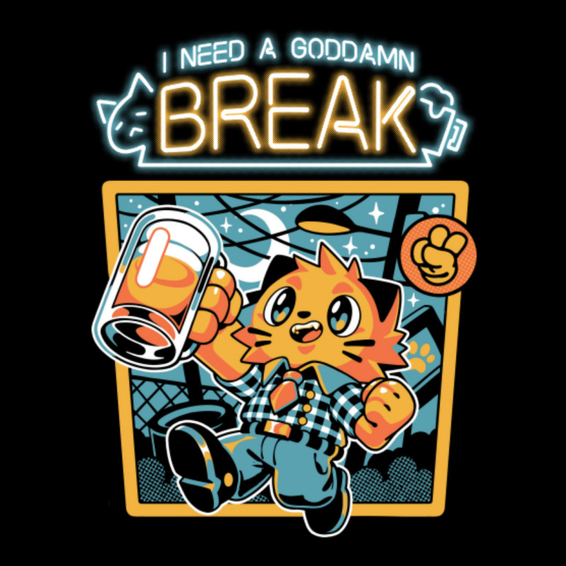 I Need A Break Zipper Hoodie | Artistshot