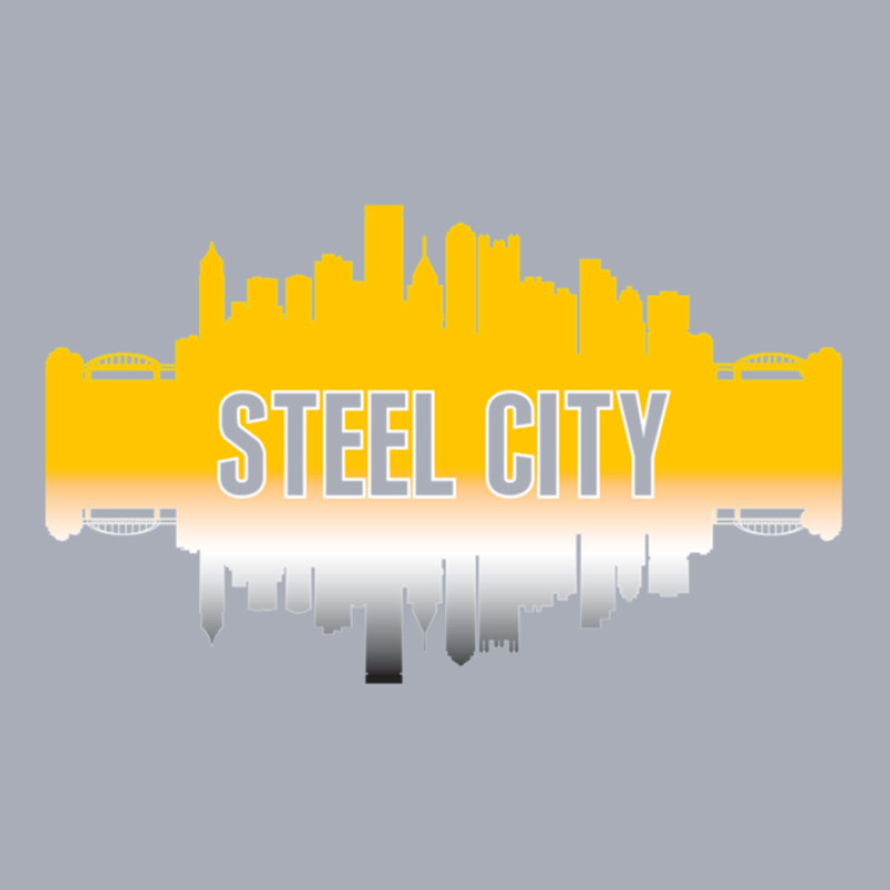 Pittsburgh Nickname Steel City Skyline Tank Dress by CamrynWyatt | Artistshot