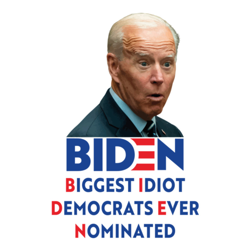 Biden Biggest Idiot Democrats Ever Nominated Stainless Steel Water Bottle by cm-arts | Artistshot