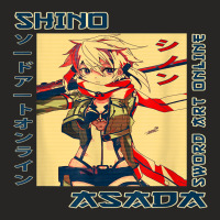 Graphic Online Classics Art Sword Anime Outfits Novel Series Ladies Fitted T-shirt | Artistshot