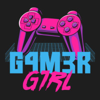 Retro Gamer Girl Vaporwave Leet Leetspeak Gifts Classic T-shirt | Artistshot