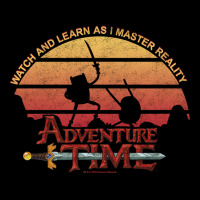 Cn Adventure Time Watch And Learn As I Master Reality Long Sleeve T Sh Youth Hoodie | Artistshot