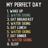 Perfect Day Water Skiing Shirts Men Boys Teen Water Skiing T Shirt Ladies Fitted T-shirt | Artistshot