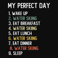 Perfect Day Water Skiing Shirts Men Boys Teen Water Skiing T Shirt Crop Top | Artistshot