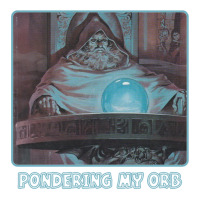 Pondering My Orb Meme Pullover Hoodie V-neck Tee | Artistshot