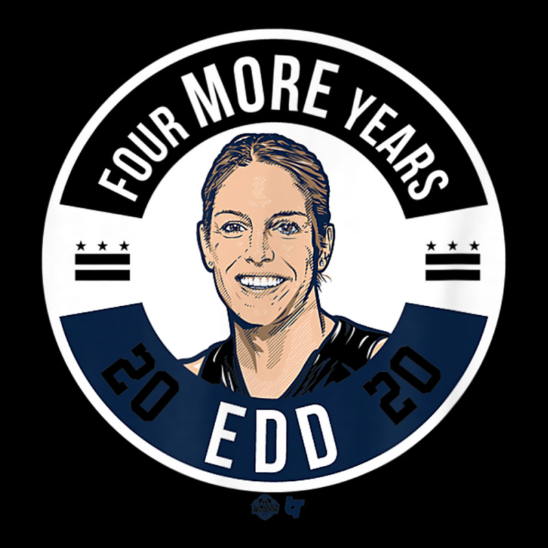 Officially Licensed Elena Delle Donne   Edd Four More Years T Shirt V-neck Tee | Artistshot