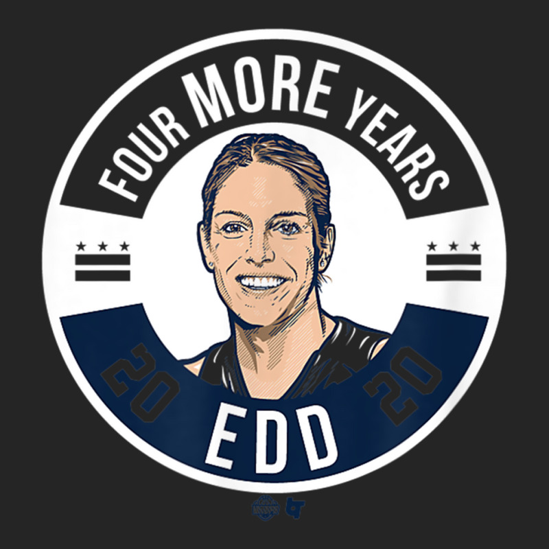 Officially Licensed Elena Delle Donne   Edd Four More Years T Shirt Unisex Hoodie | Artistshot