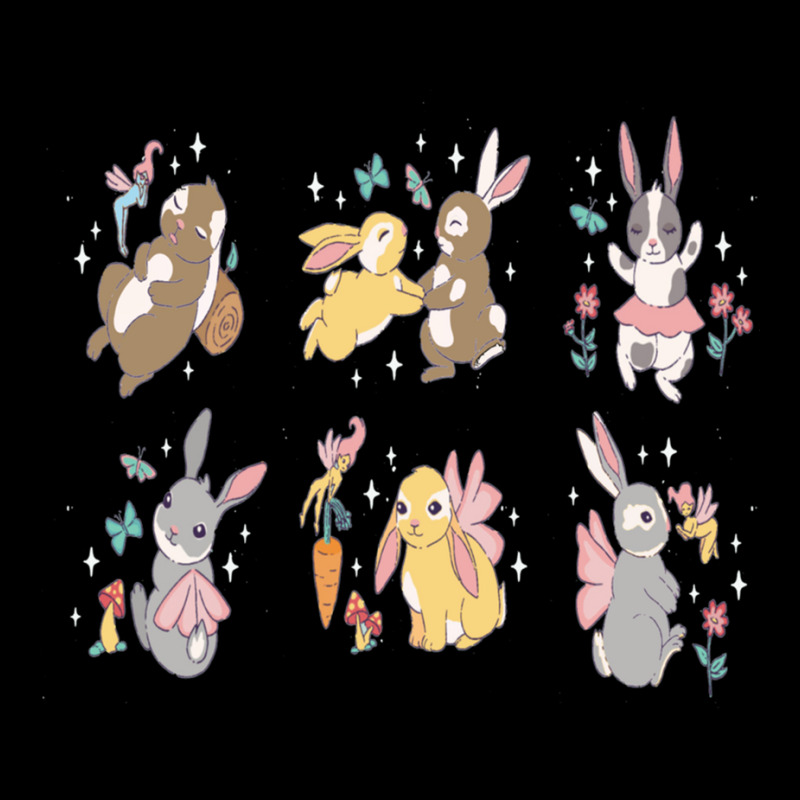 Bunny Fairies  .png Zipper Hoodie | Artistshot