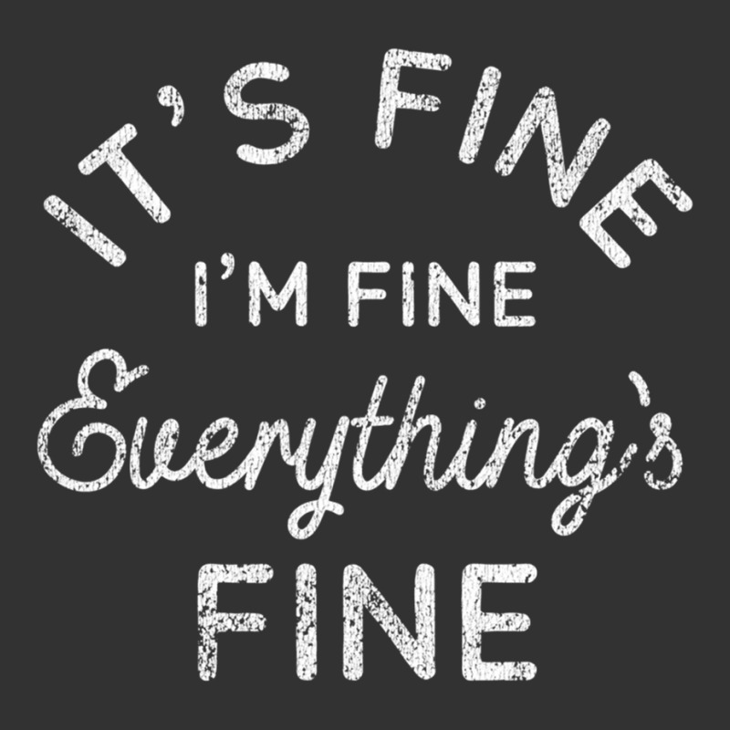 Its Fine Im Fine Everythings Fine Long Sleeve T Shirt Baby Bodysuit | Artistshot