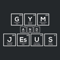 Jesus Workou Gym And Jesus Periodic Table Christian Crewneck Sweatshirt | Artistshot