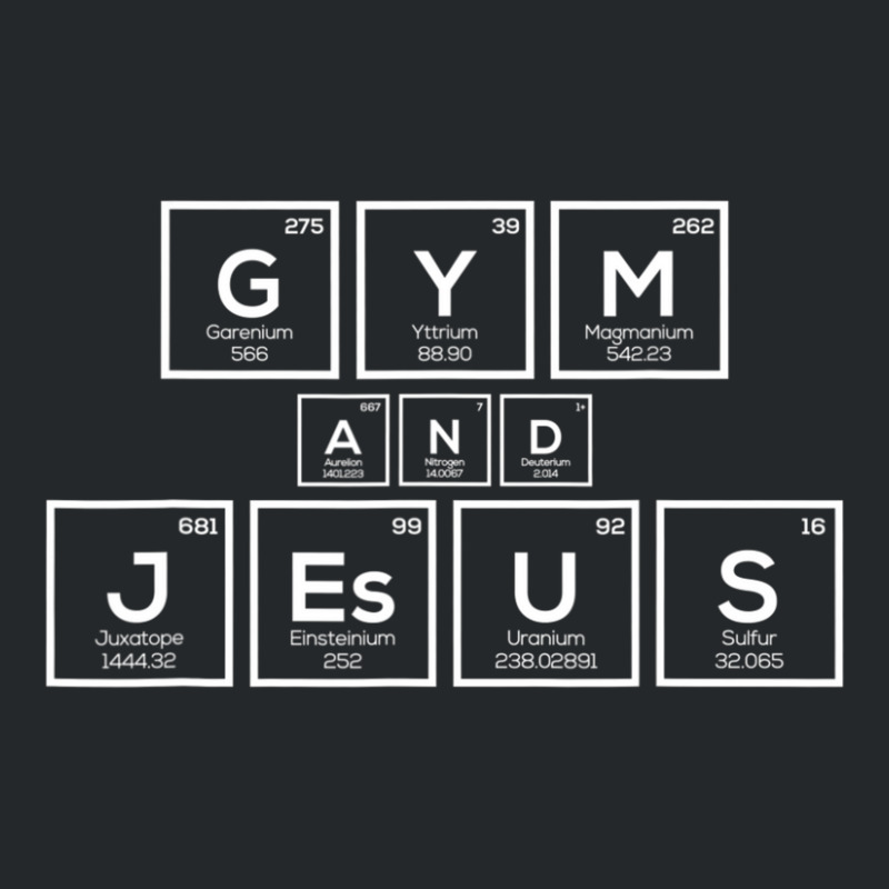 Jesus Workou Gym And Jesus Periodic Table Christian Crewneck Sweatshirt by thangdinhsinhelf | Artistshot